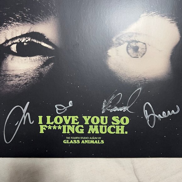 SIGNED Glass Animals I Love You So Fing F***ing Much vinyl album - Picture 2 of 4
